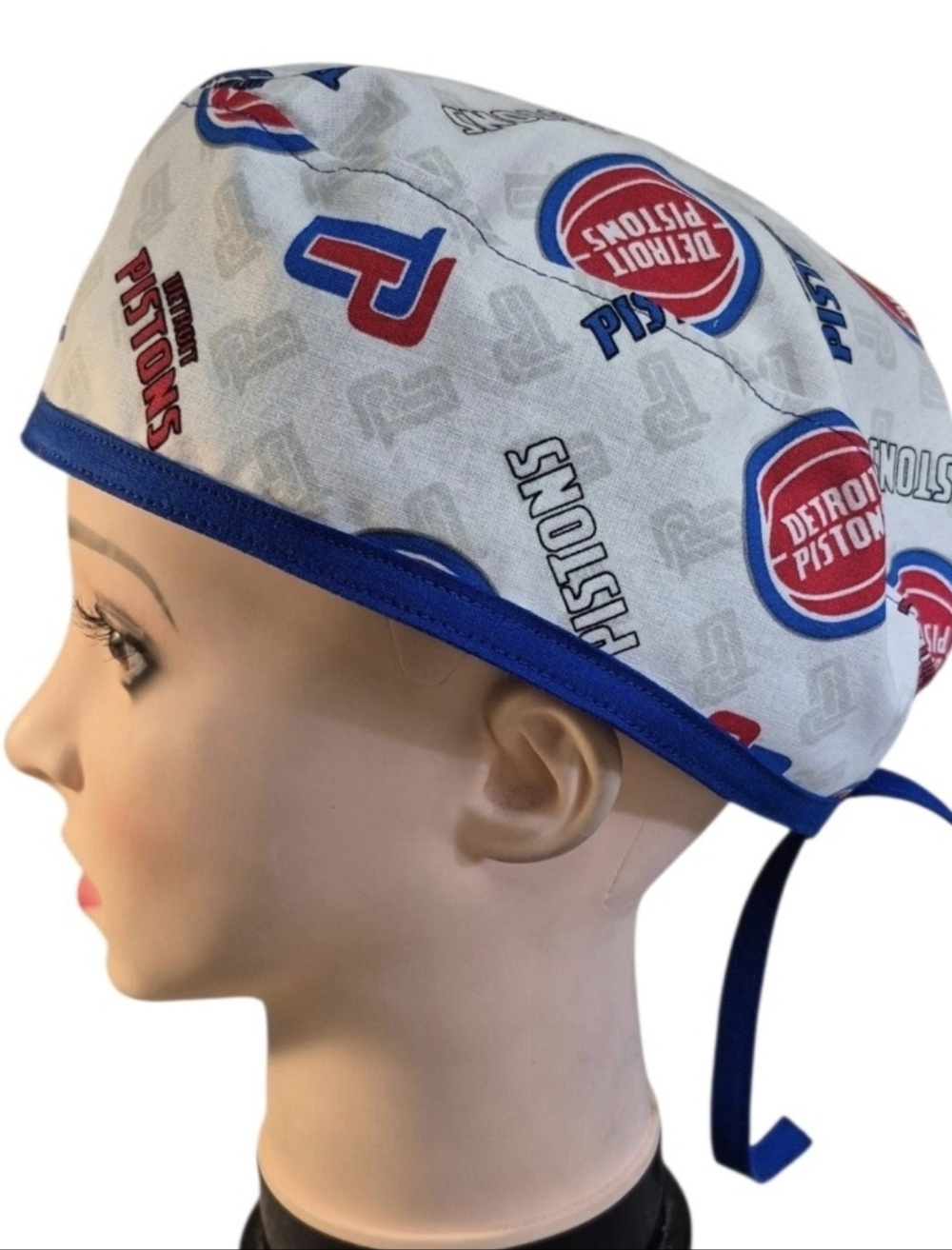 Detroit Pistons Scrub Cap, Surgical Hat, for men or women